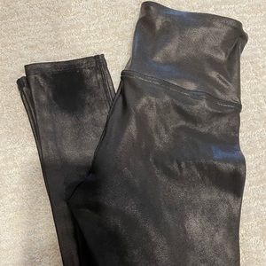 Spanx Faux Leather Leggings - Size S